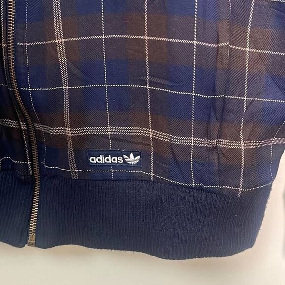 ADIDAS PLAID‎ JACKET SIZE L - Picture 6 of 12